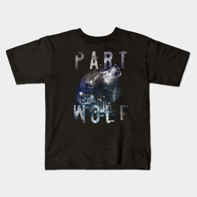 Part Wolf Kids T-Shirt by Buy Custom Things